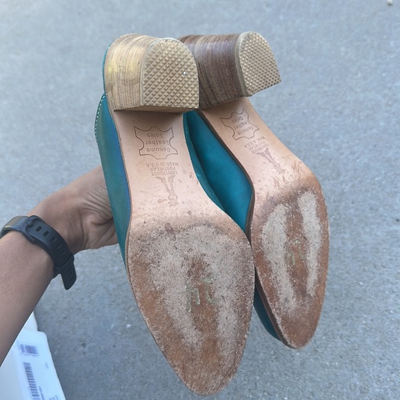 Vintage clog style heel - Picture 4 of 4